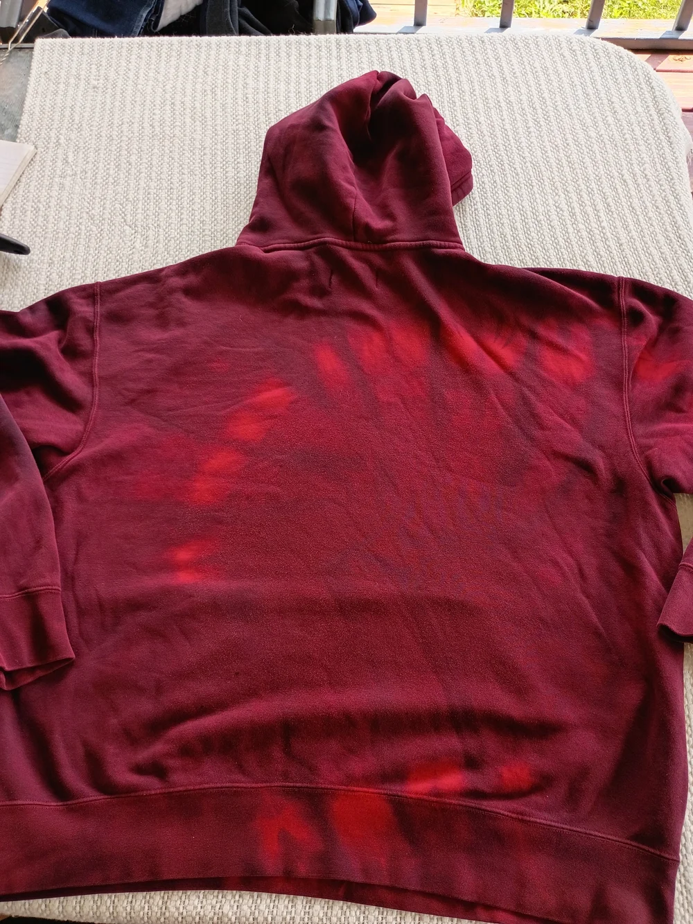 Jordan Men’s Maroon Star Graphic Hoodie